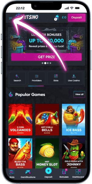 Mastercard casino Confirm the Mastercard deposit